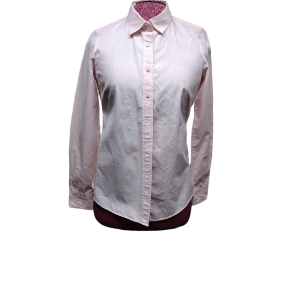 J Crew Women's Long Sleeved Button Front Shirt Size XS - Picture 2 of 5